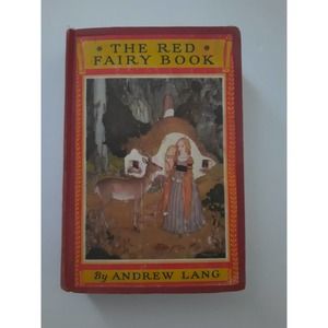 The Red Fairy book Andrew Lang 1924 edition Hardcover illustrated by Gustav 1st